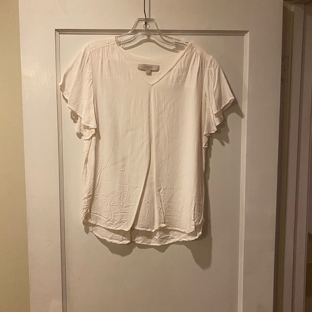 Cream Blouse